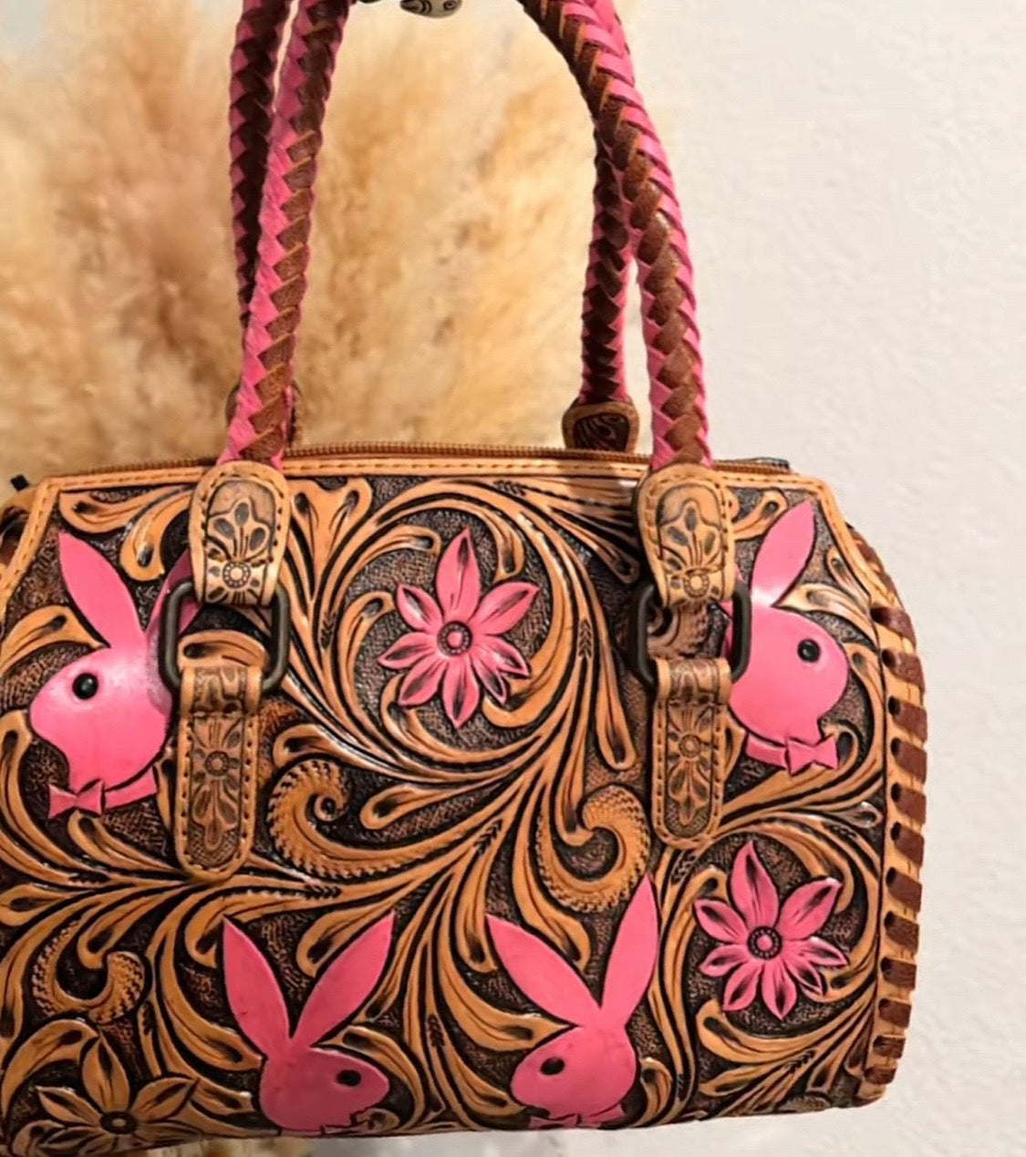 Y2K small bunny speedy with crossbody strap